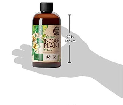 Organic Indoor Plant Food - All-Purpose Liquid Fertilizer - Best for Live Houseplants Indoors 