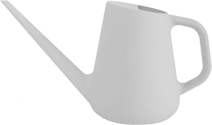 Plant Watering Can: 1 Gallon Capacity - Grey - Long Spout, Ergonomic Handle, Large Mouth Opening, One Piece Construction, for Indoor Plants